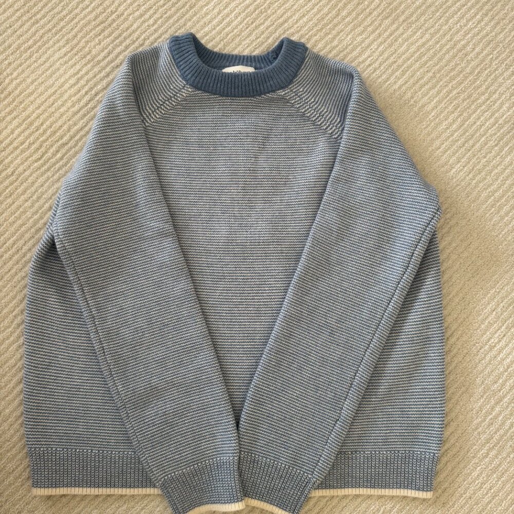 Bohme Cotton Striped Crewneck Sweater - Picture 13 of 13